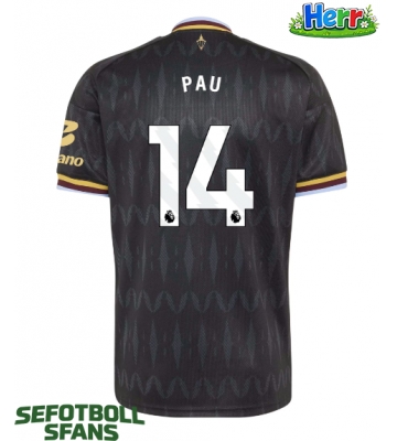 Aston Villa Pau Torres #14 Bortatröja 2026-27 Kortärmad
